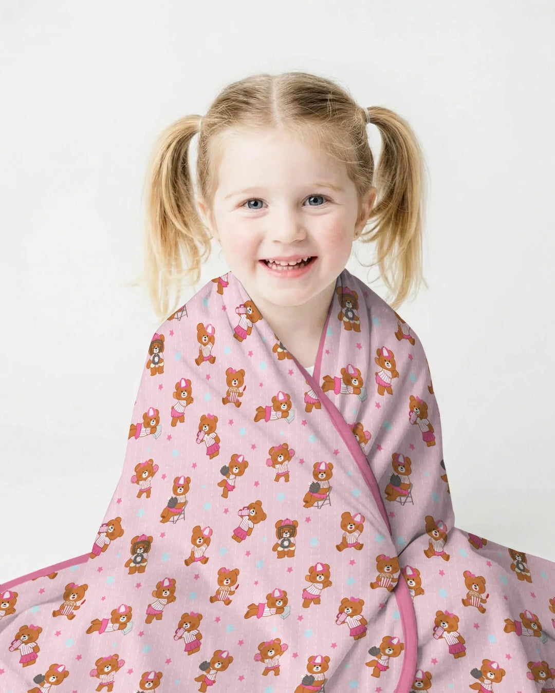 Born To Play Baseball Bamboo Blanket