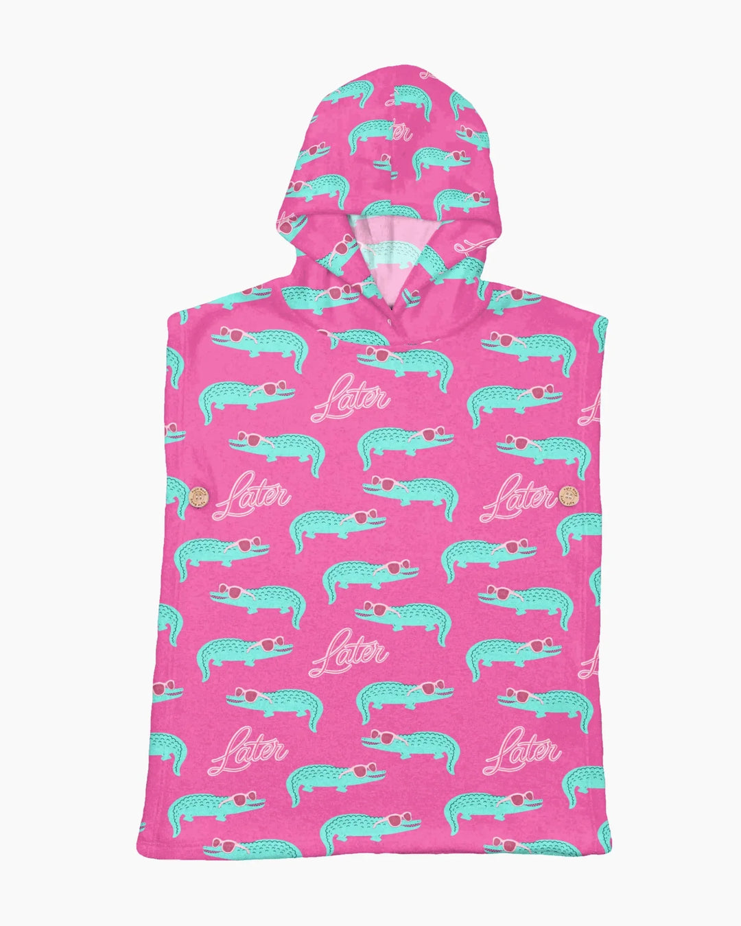 Poncho de natación de bambú Later Gator