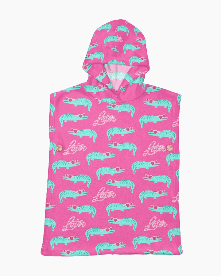 Poncho de natación de bambú Later Gator