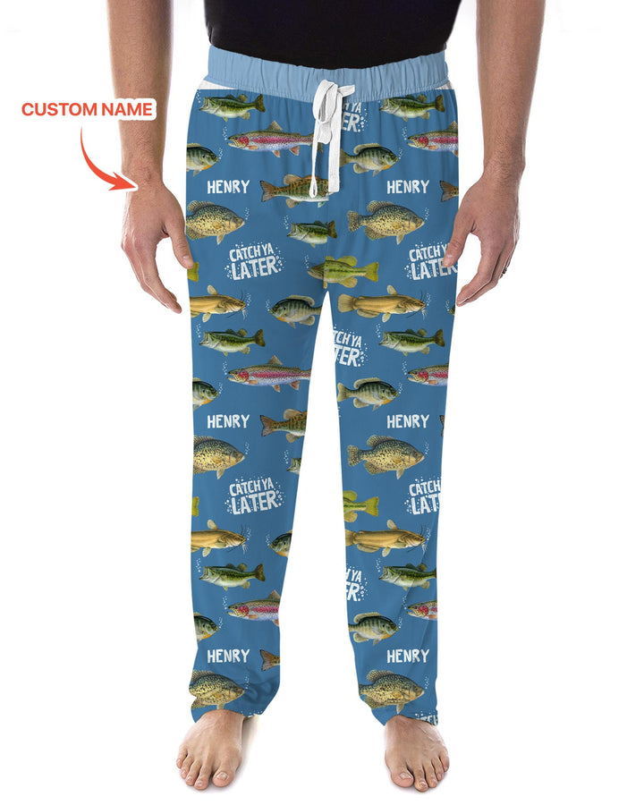 Catch Ya Later Matching Daddy & Me Men's Pajama Set