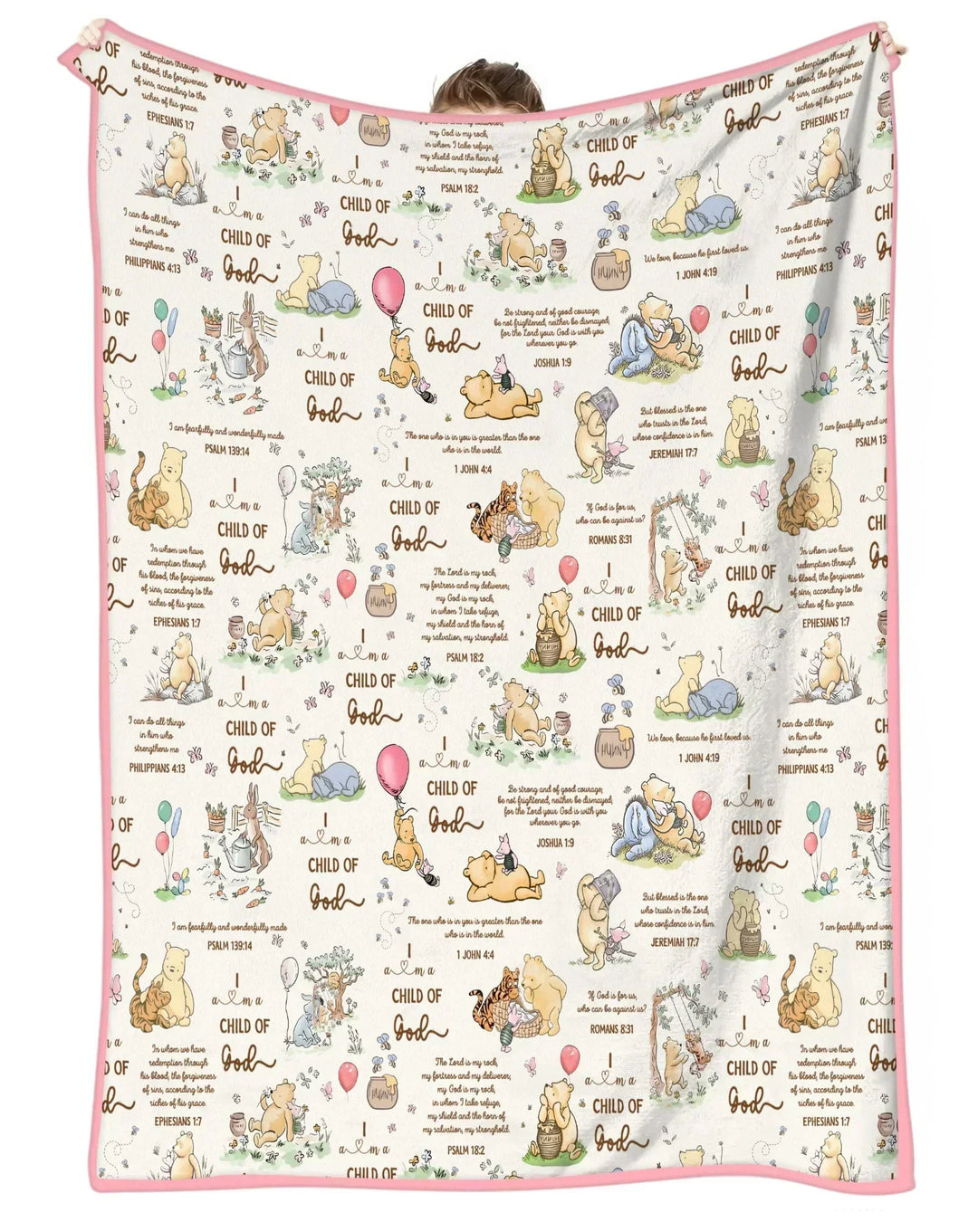 Child of God Whimsy Woodland Blanket
