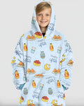 Iftar Party Wearable Bamboo Blanket Hoodie