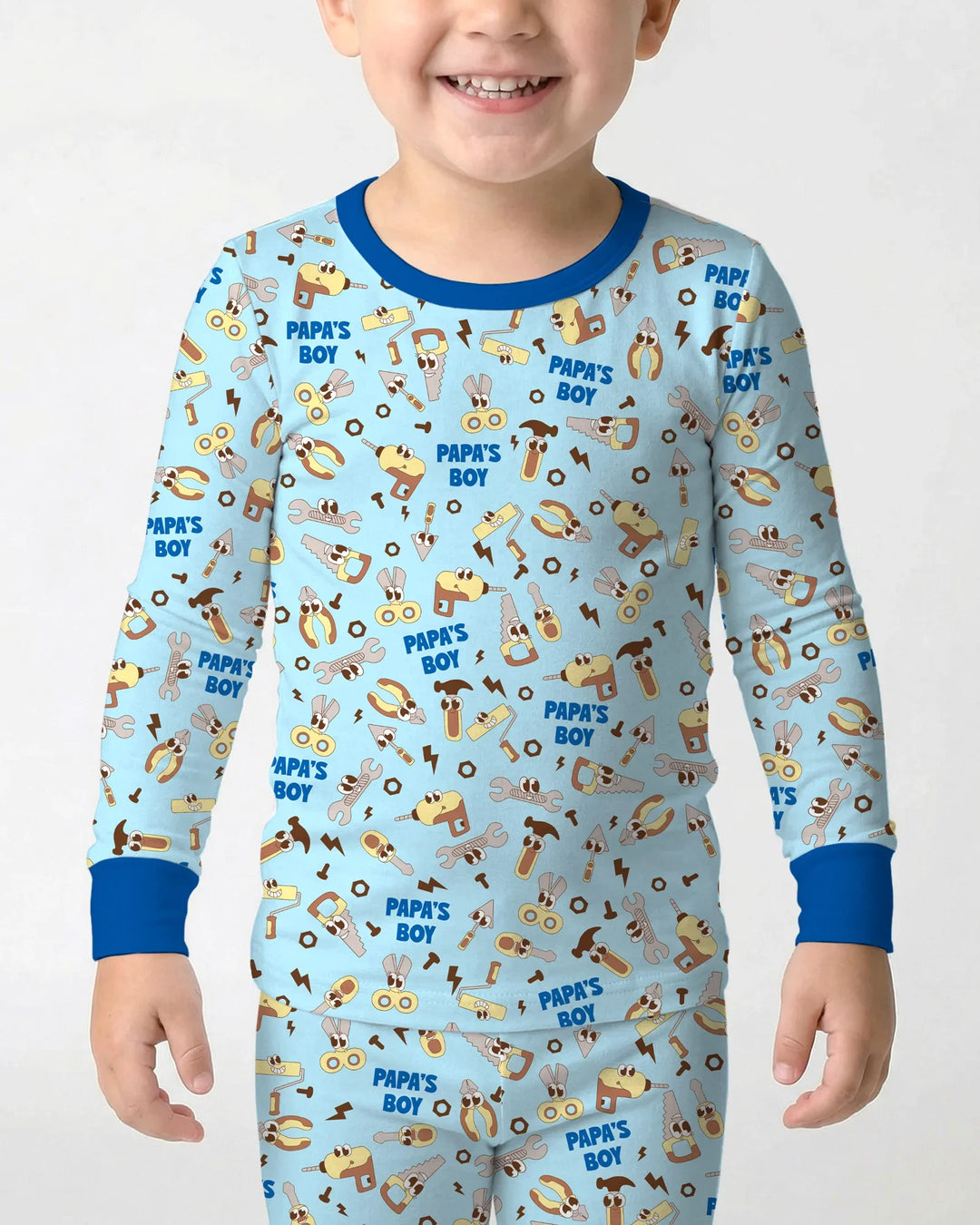 Fixer of All Things Dad Club Bamboo Two Piece Long Sleeve Pajama Set