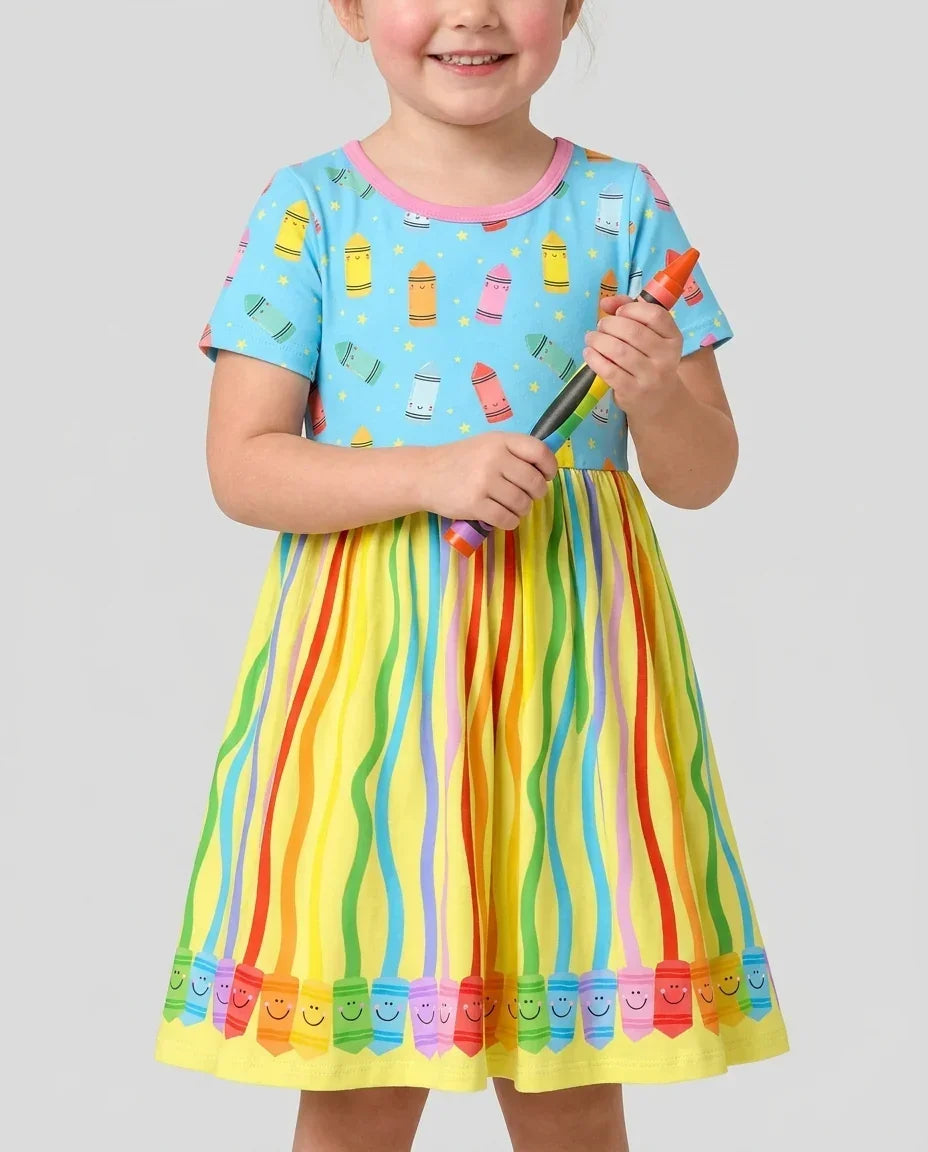Plantilla Vestido de Bambú Twirl
