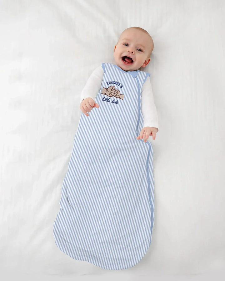 Embroidered Daddy's Little Bamboo Sleep Bag