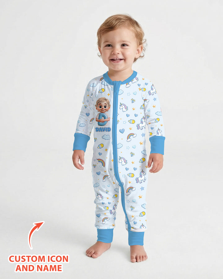 Little Star Initial Bamboo Convertible Zippy