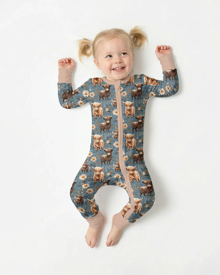 Gerippte Babykleidung mit individuellem Foto - Weich &amp; Skizzenhaft