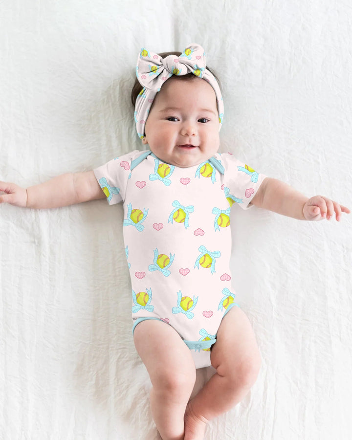 Softbal Coquette Bow Bodysuit
