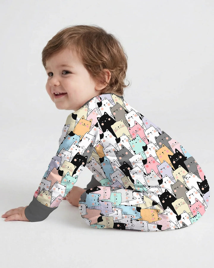 Gerippte Babykleidung mit individuellem Foto - Weich &amp; Skizzenhaft