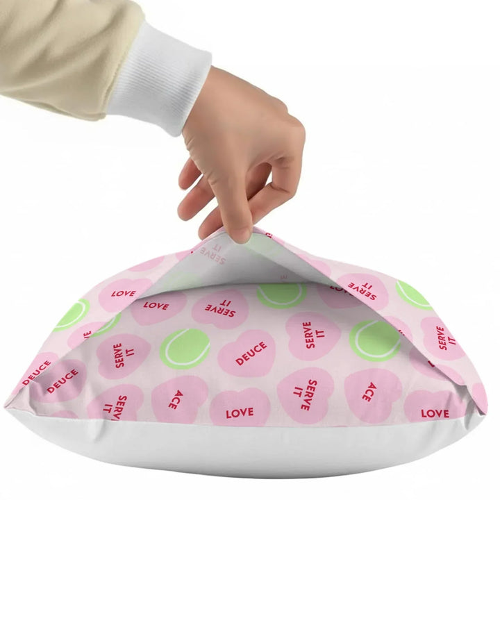 Tennis with Love Bamboo Pillow Case