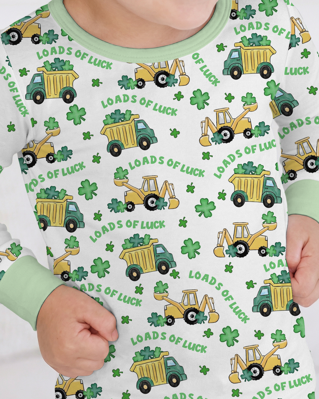 Loads Of Luck Two Piece Long Sleeve Pajama Set