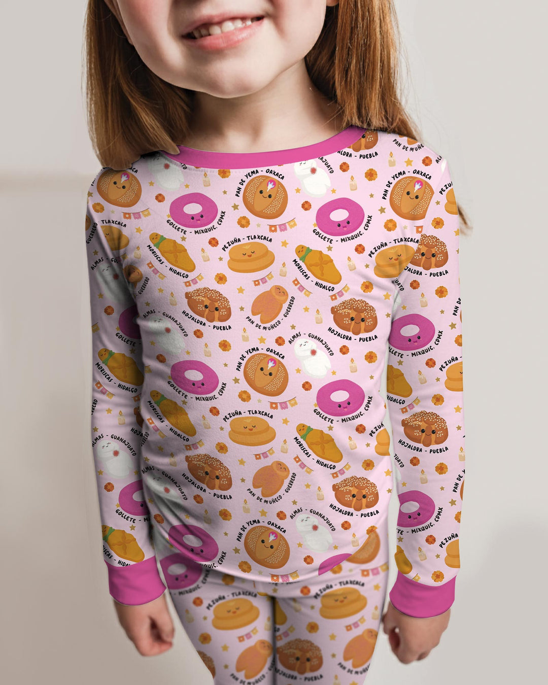 Pan Dulce Fiesta Bamboo Two Piece Long Sleeve Pajama Set