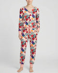 Pomegranate Blessings Night Family Matching Bamboo Women Pajama Set