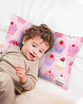 Funda de almohada de bambú "Magdalenas emocionales de San Valentín"