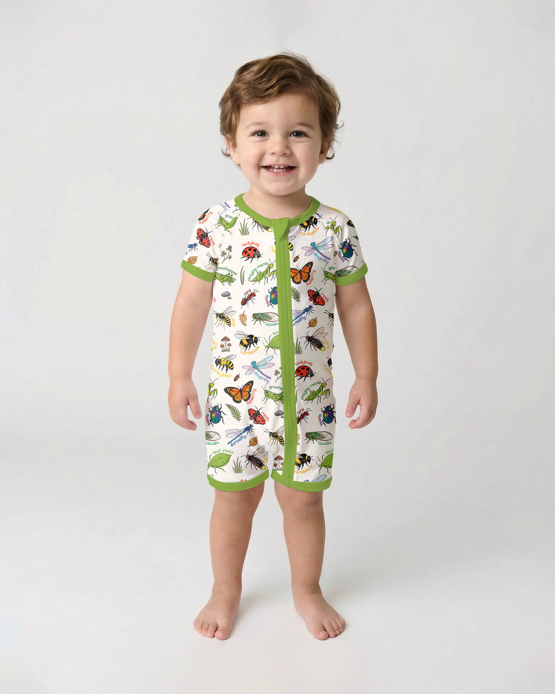 Bug Learning Bamboo Shorty Zippy