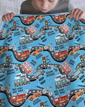 Vorlage Quilt Decke