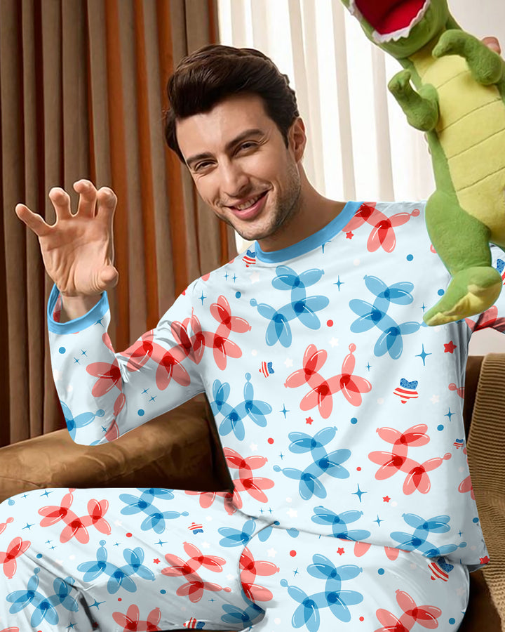 plantilla Conjunto de Pijama de Bambú para Hombre