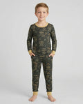 Little Explorer God Leads The Way Bamboo Two Piece Long Sleeve Pajama Set