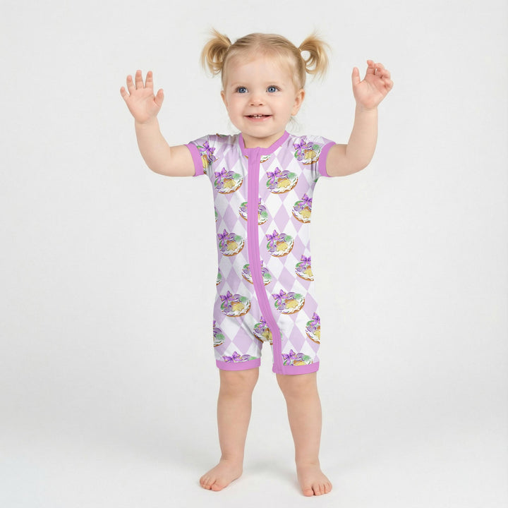 Mardi Gras Donut Shorty Zippy