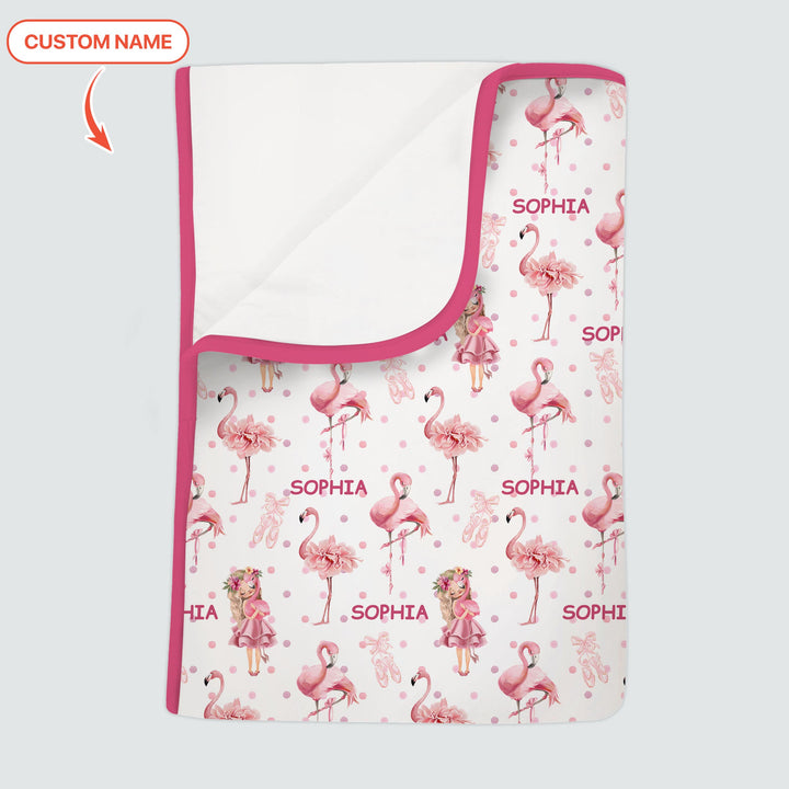 Little Ballerina Dreams Toddler Blanket