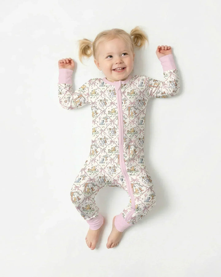 Spring Meadow Friends Bamboo Convertible Zippy