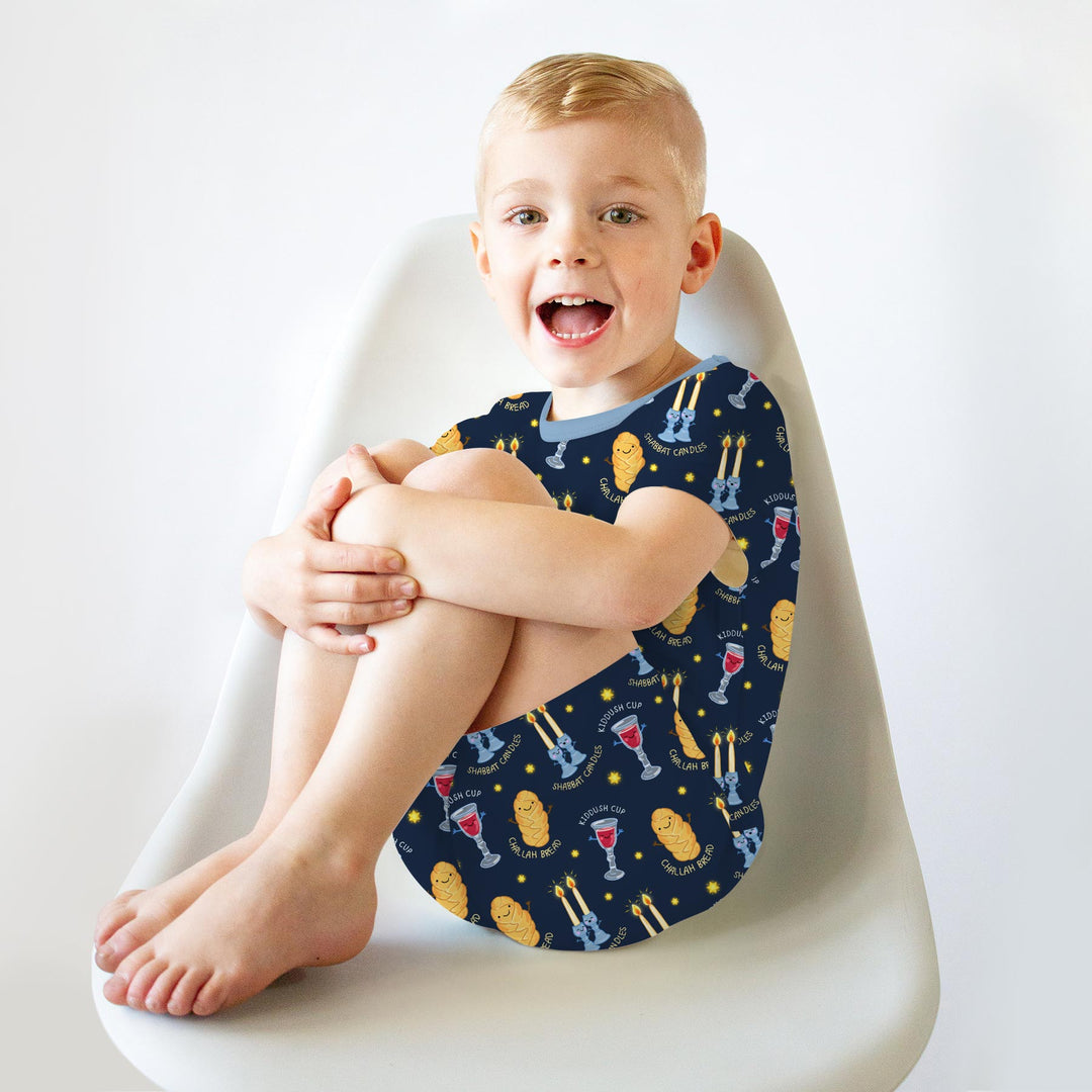 Shabbat Eve Two Piece Short Sleeve Shorts Pajama Set