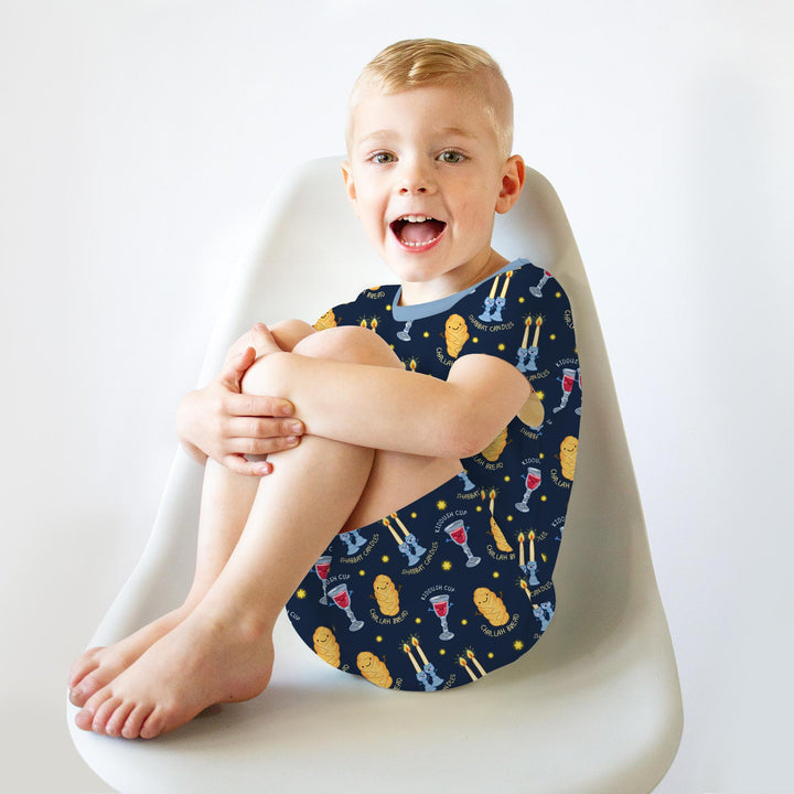 Shabbat Eve Two Piece Short Sleeve Shorts Pajama Set