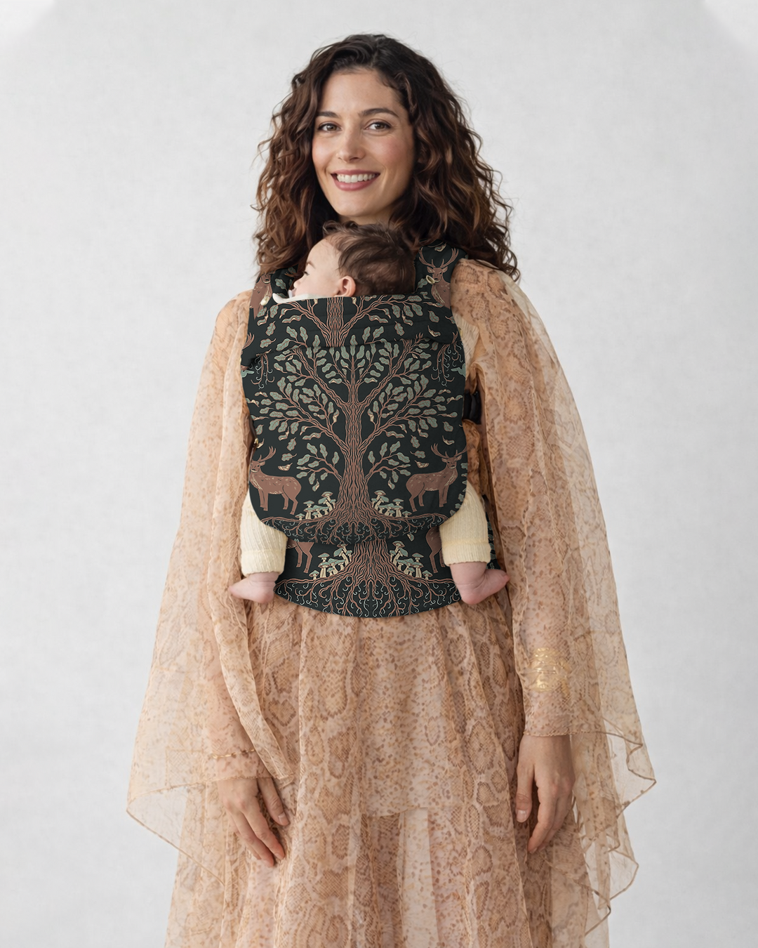 Enchanted Woodland Deer Forest Baby Carrier