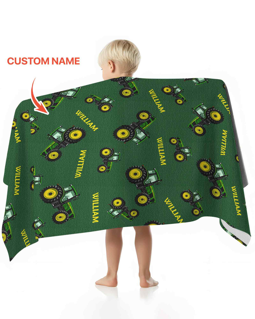 Vorlage personalisiertes Bambus-Strandtuch