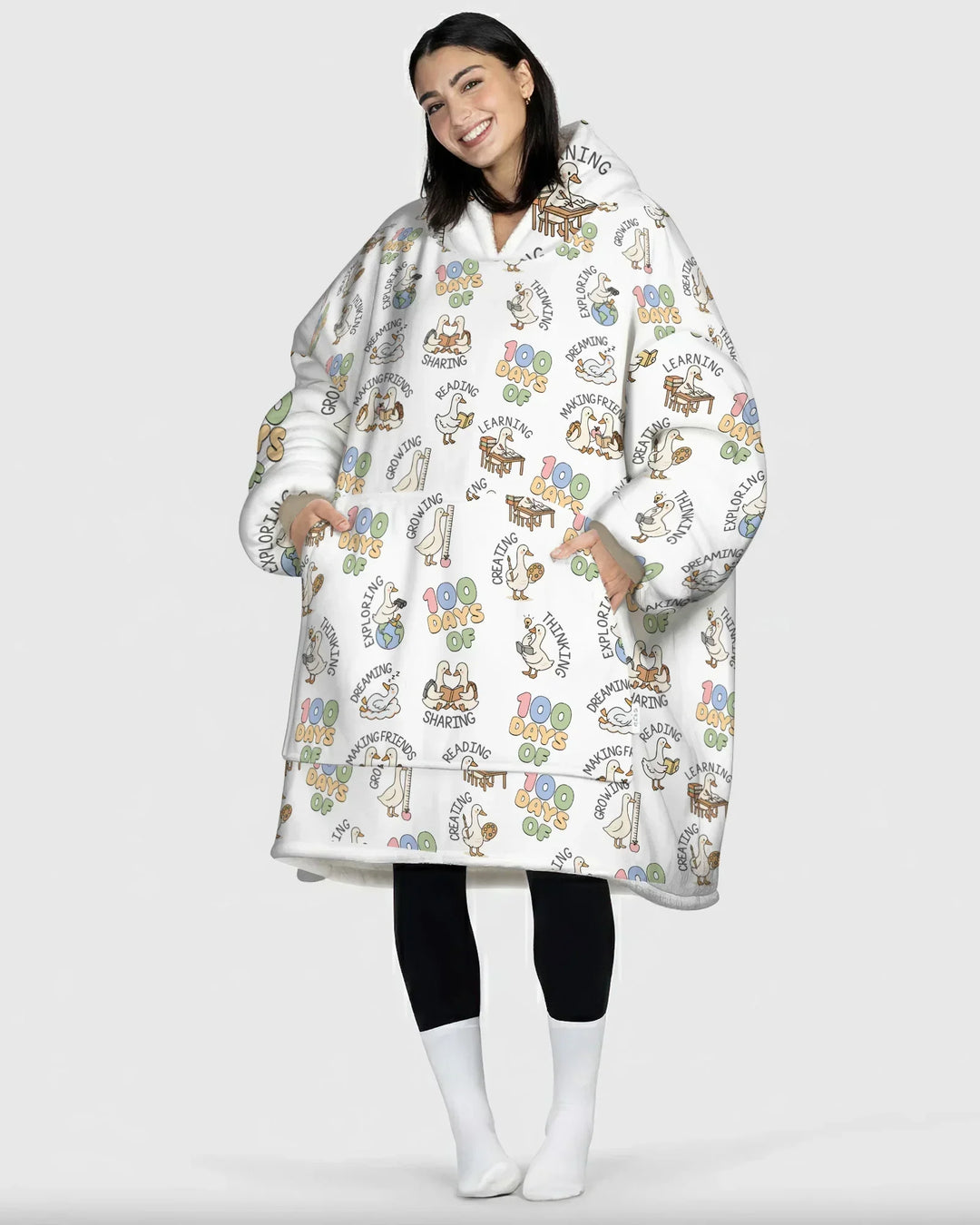 100 Days Of... Wearable Blanket Hoodie