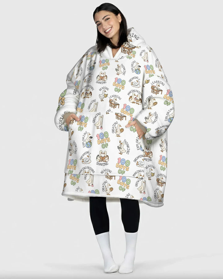 100 Days Of... Wearable Blanket Hoodie