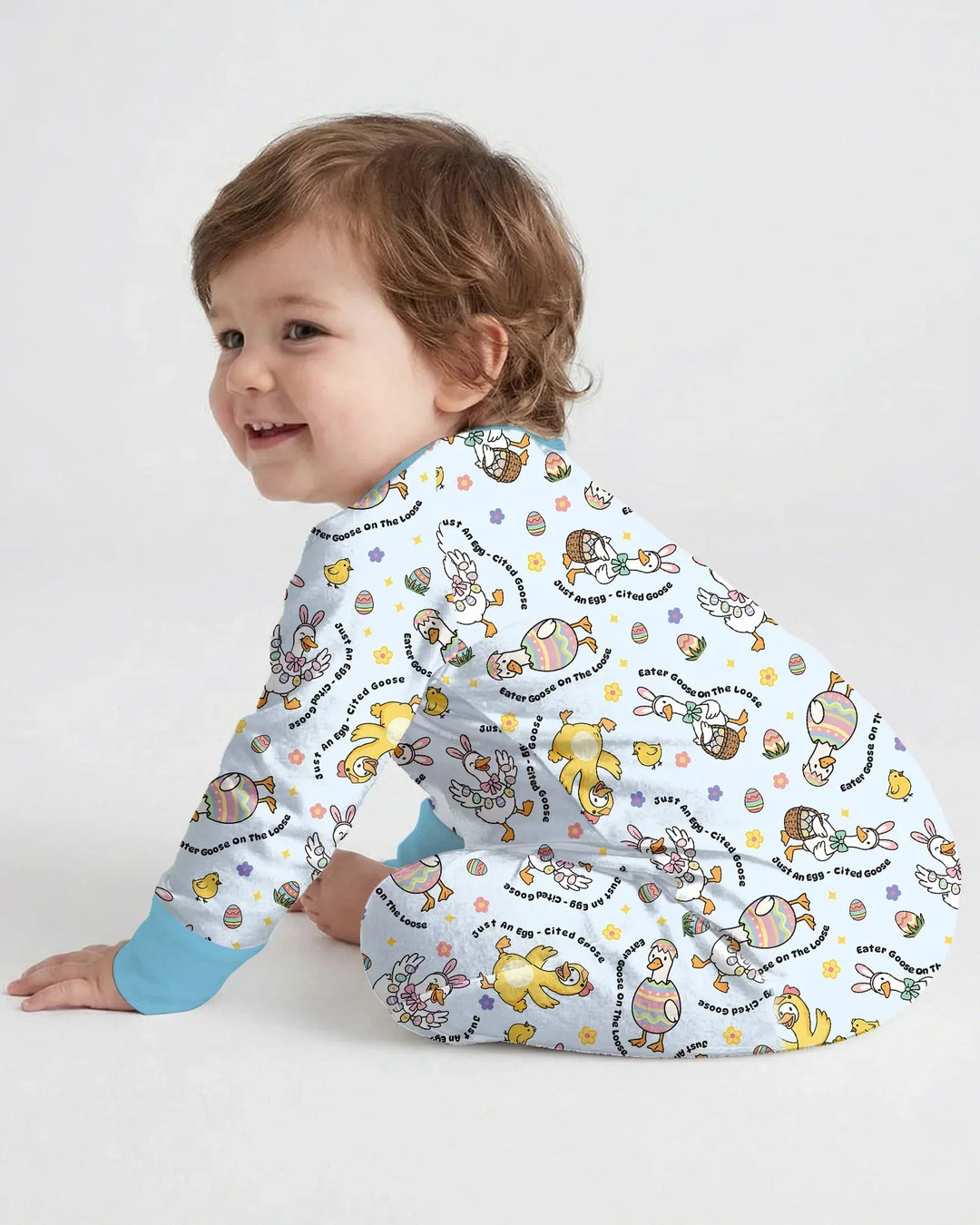 Easter Goose Family Matching Convertible Zippy