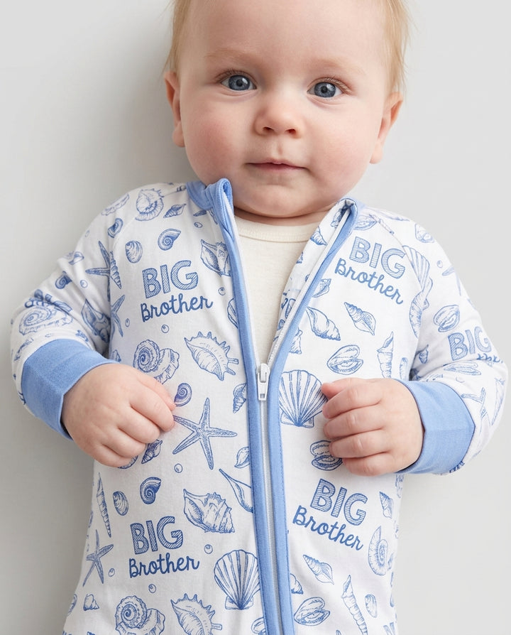 Coquette Seashell Matching Sibling Bamboo Convertible Zippy
