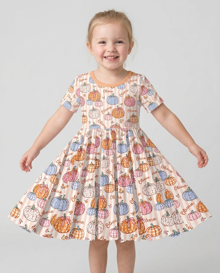Vorlage Bambus Twirl Kleid