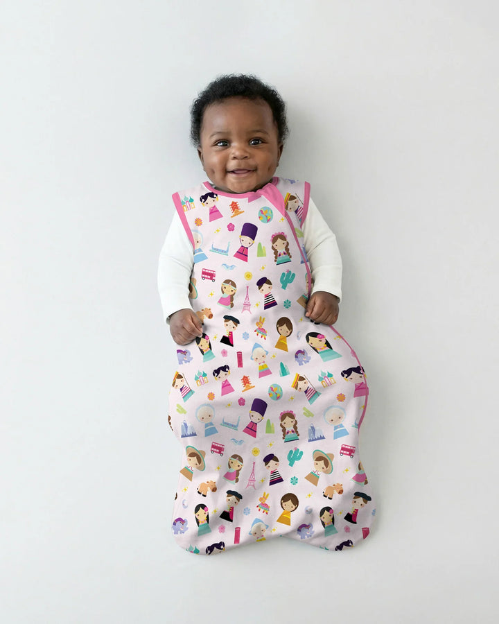 Tiny Friends Around the World Bamboo Sleep Bag