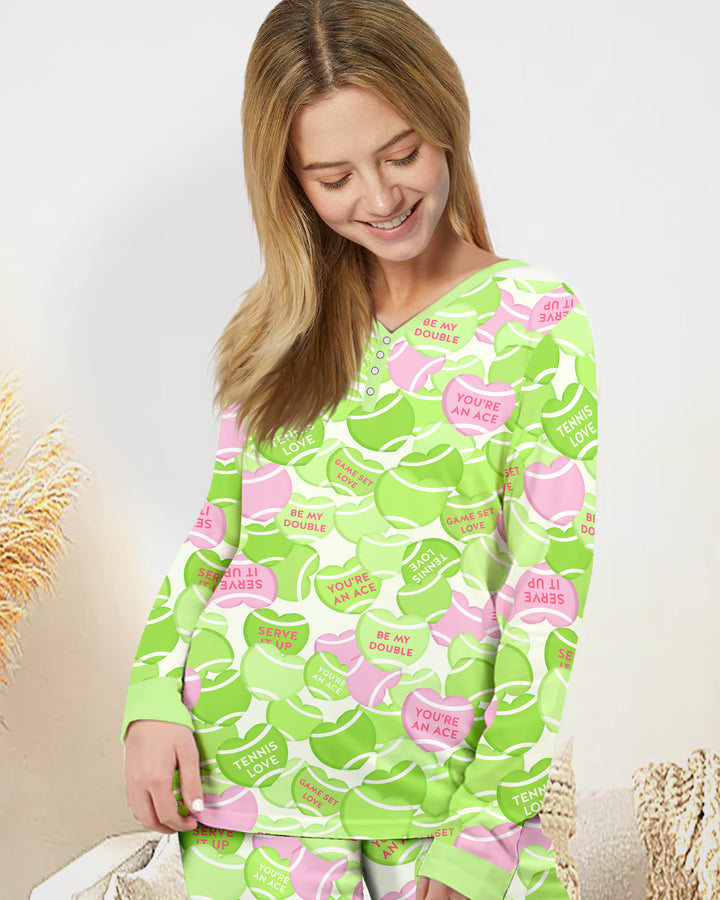 Vorlage Bambus Damen Pyjama Set
