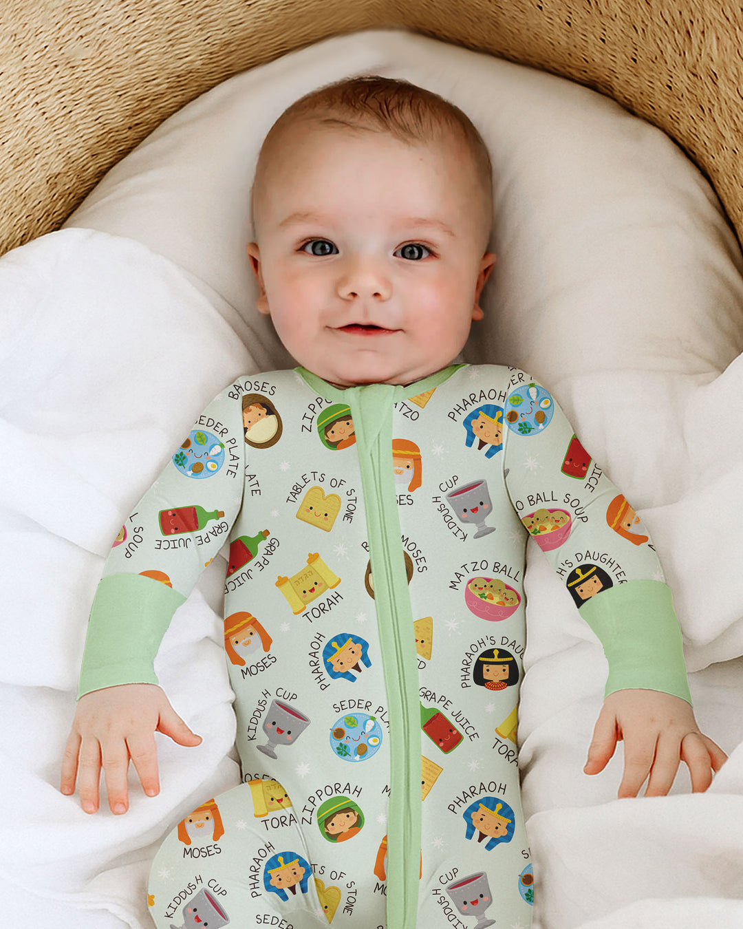 Gerippte Babykleidung mit individuellem Foto - Weich &amp; Skizzenhaft