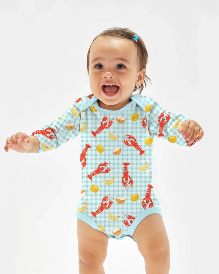 Gerippte Babykleidung mit individuellem Foto - Weich &amp; Skizzenhaft