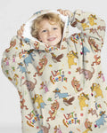 Let's Fiesta Wearable Bamboo Blanket Hoodie