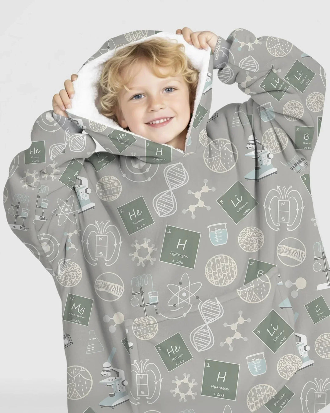 Plantilla de Sudadera Manta de Bambú Personalizada