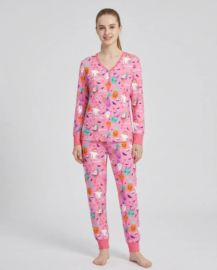 Vorlage Bambus Damen Pyjama Set