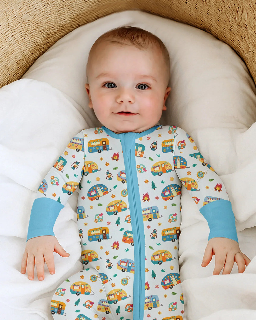 Happy Little Camper Bamboo Convertible Zippy