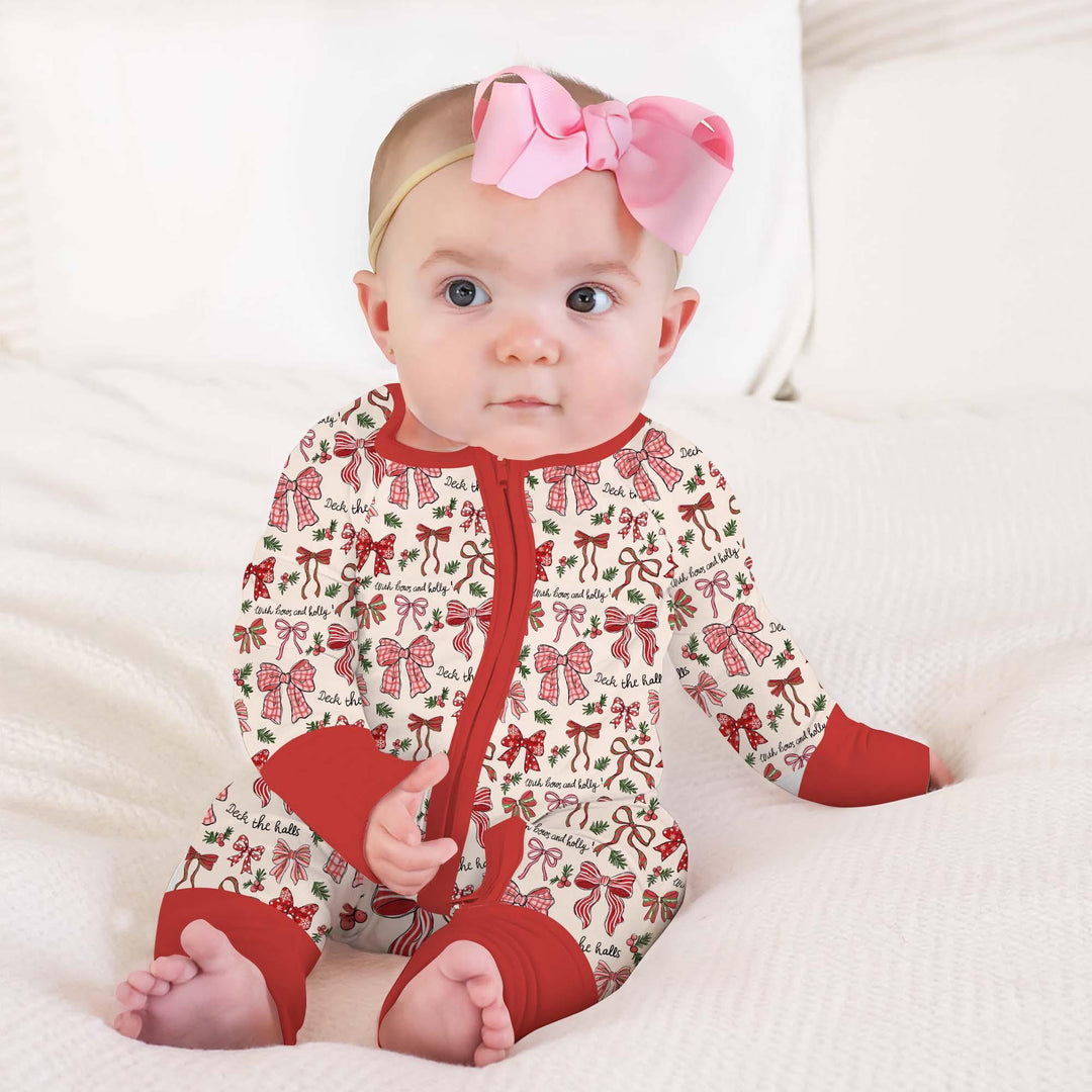Coquette Christmas Bows Convertible Zippy