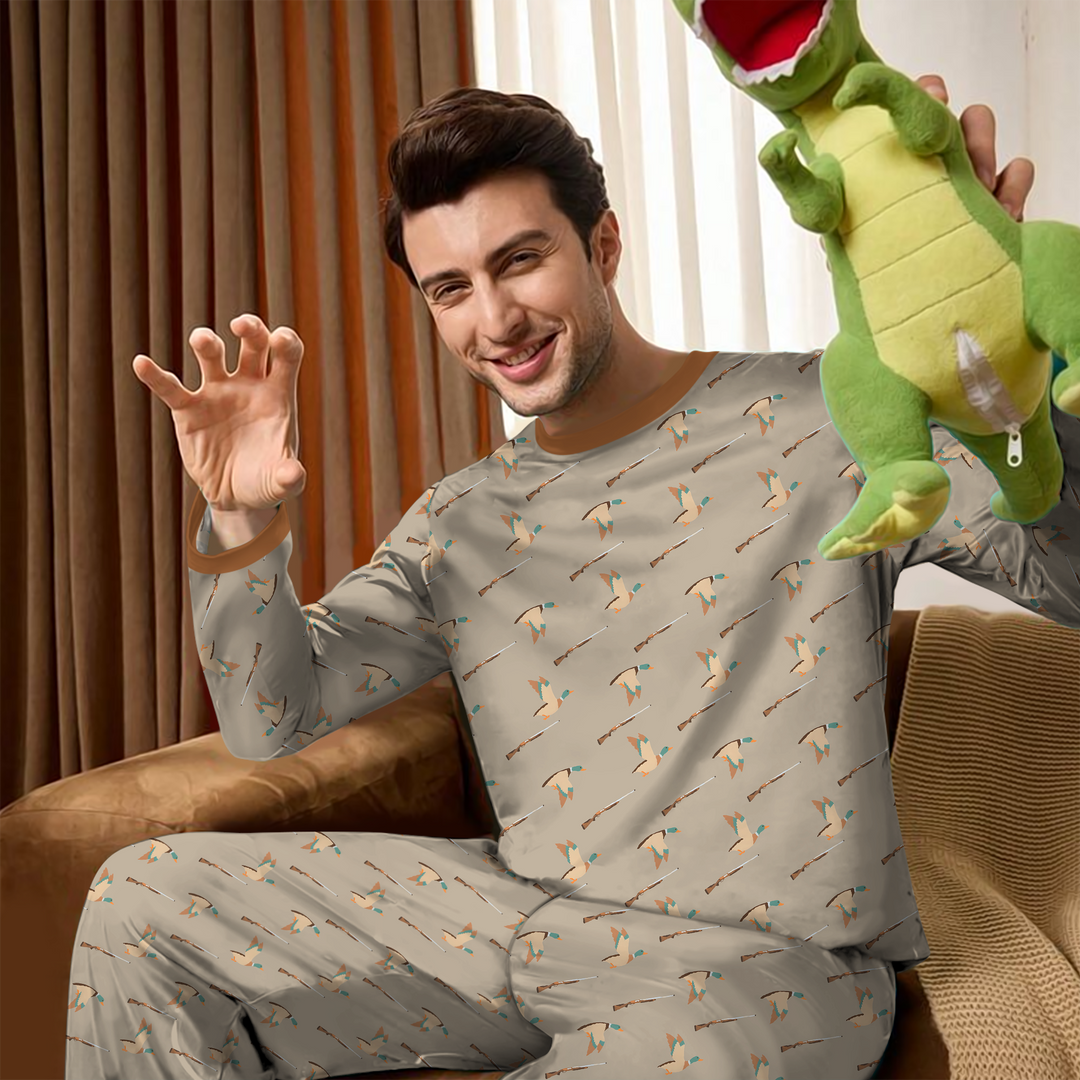 Vorlage Herren-Pyjama-Set