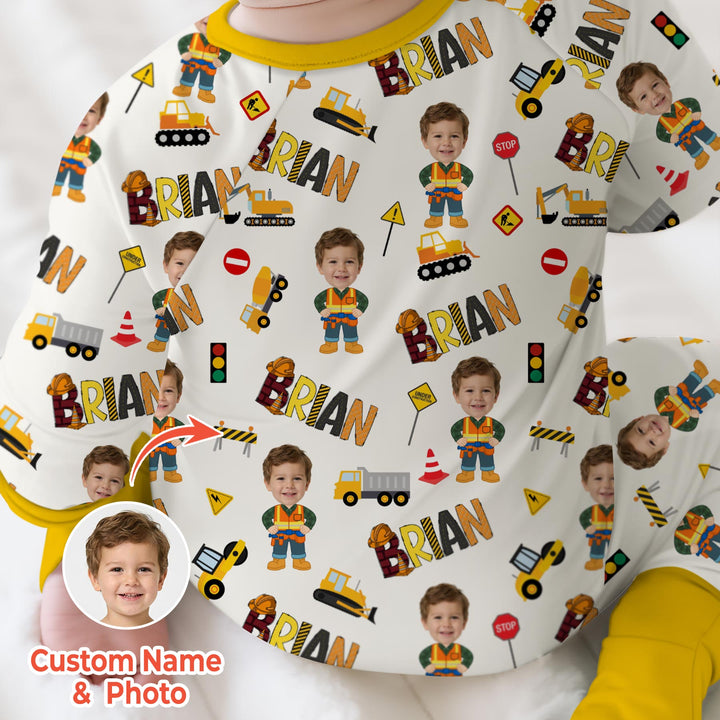 Custom Photo Doodle Little Builder Convertible Zippy