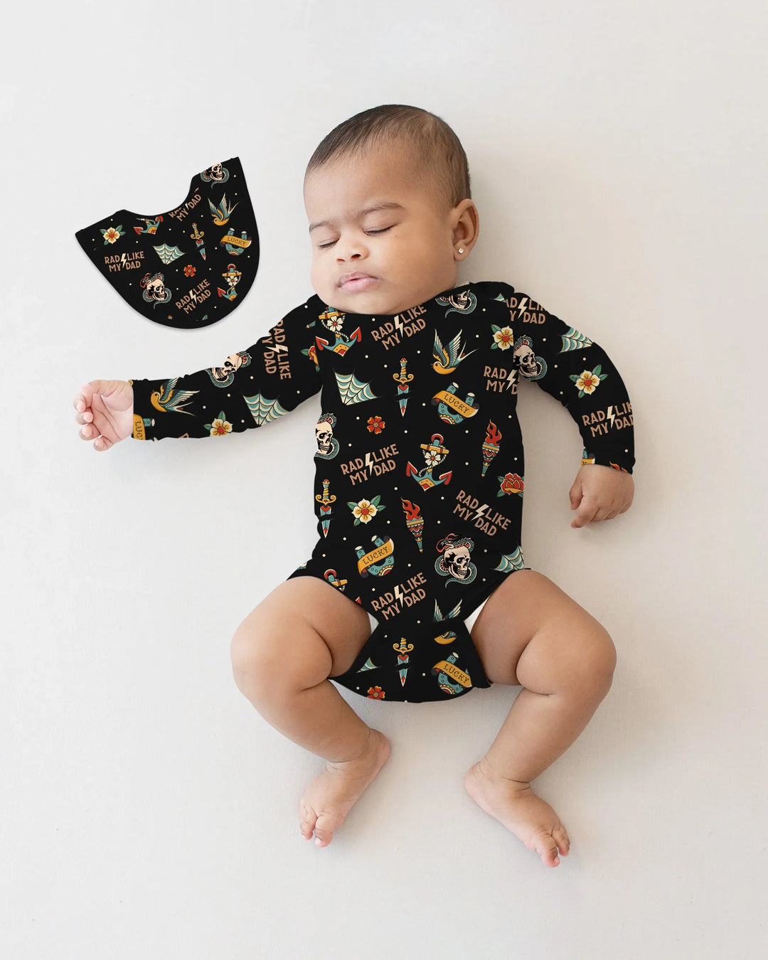 Rad Dad Society Daddy & Me Matching Bamboo Bodysuit