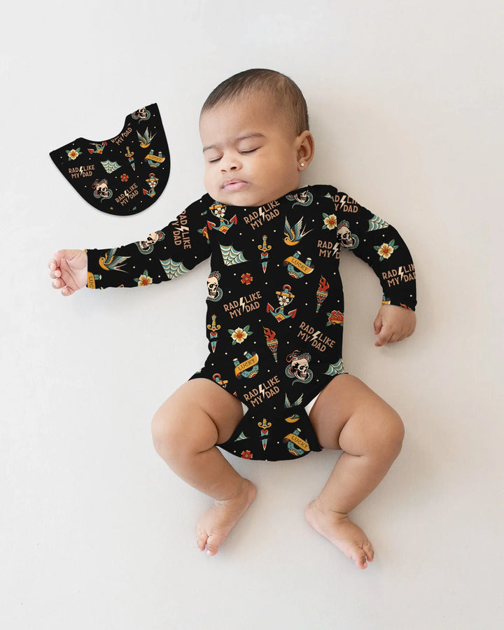 Rad Dad Society Daddy & Me Matching Bamboo Bodysuit