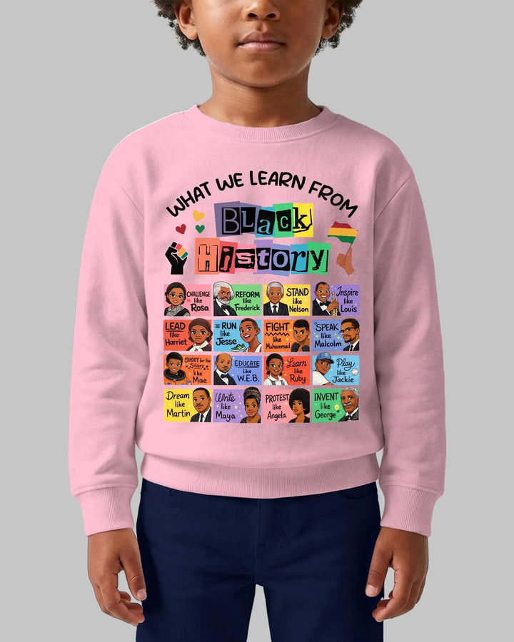 Black Month History Crewneck Sweatshirt