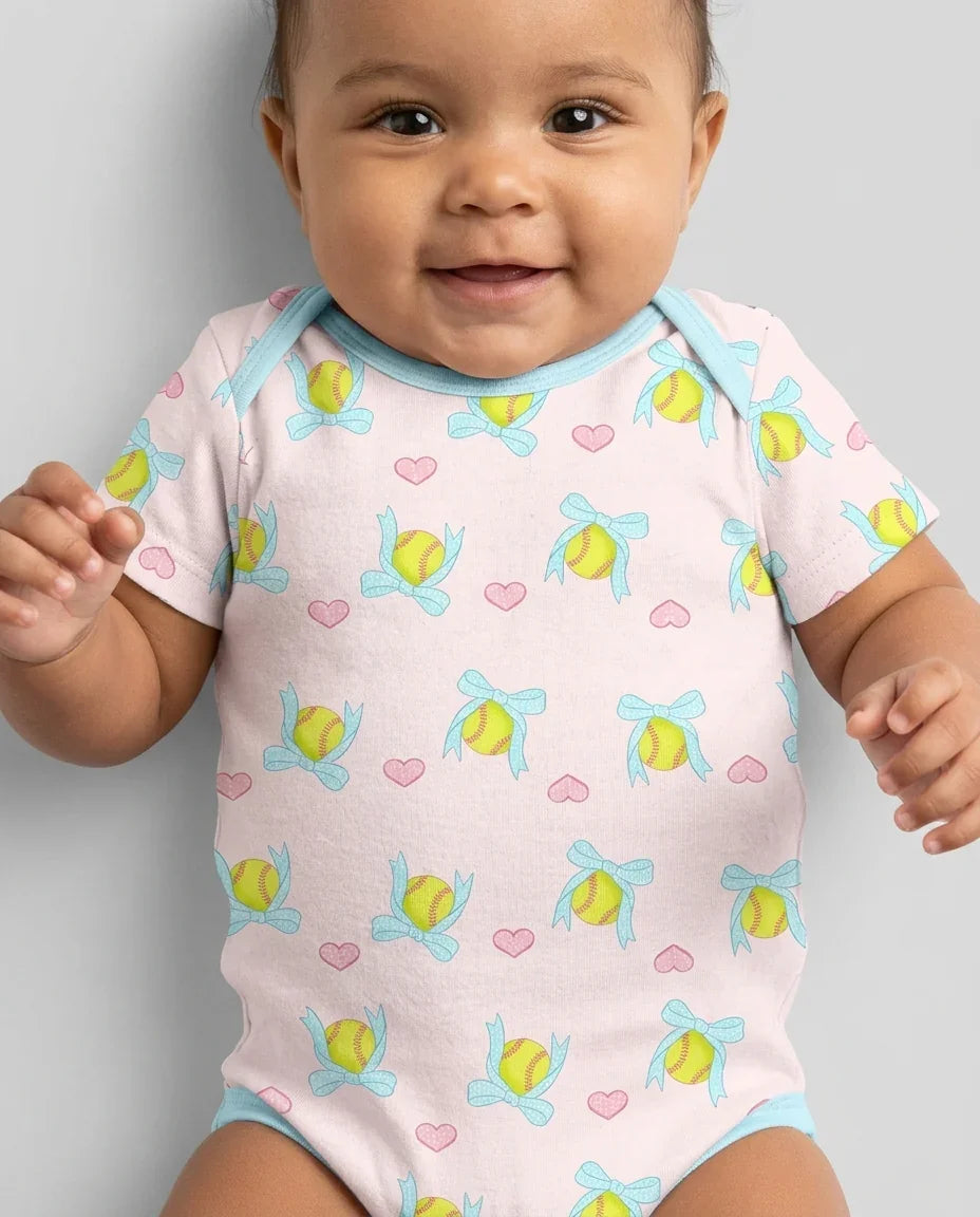Softbal Coquette Bow Bodysuit