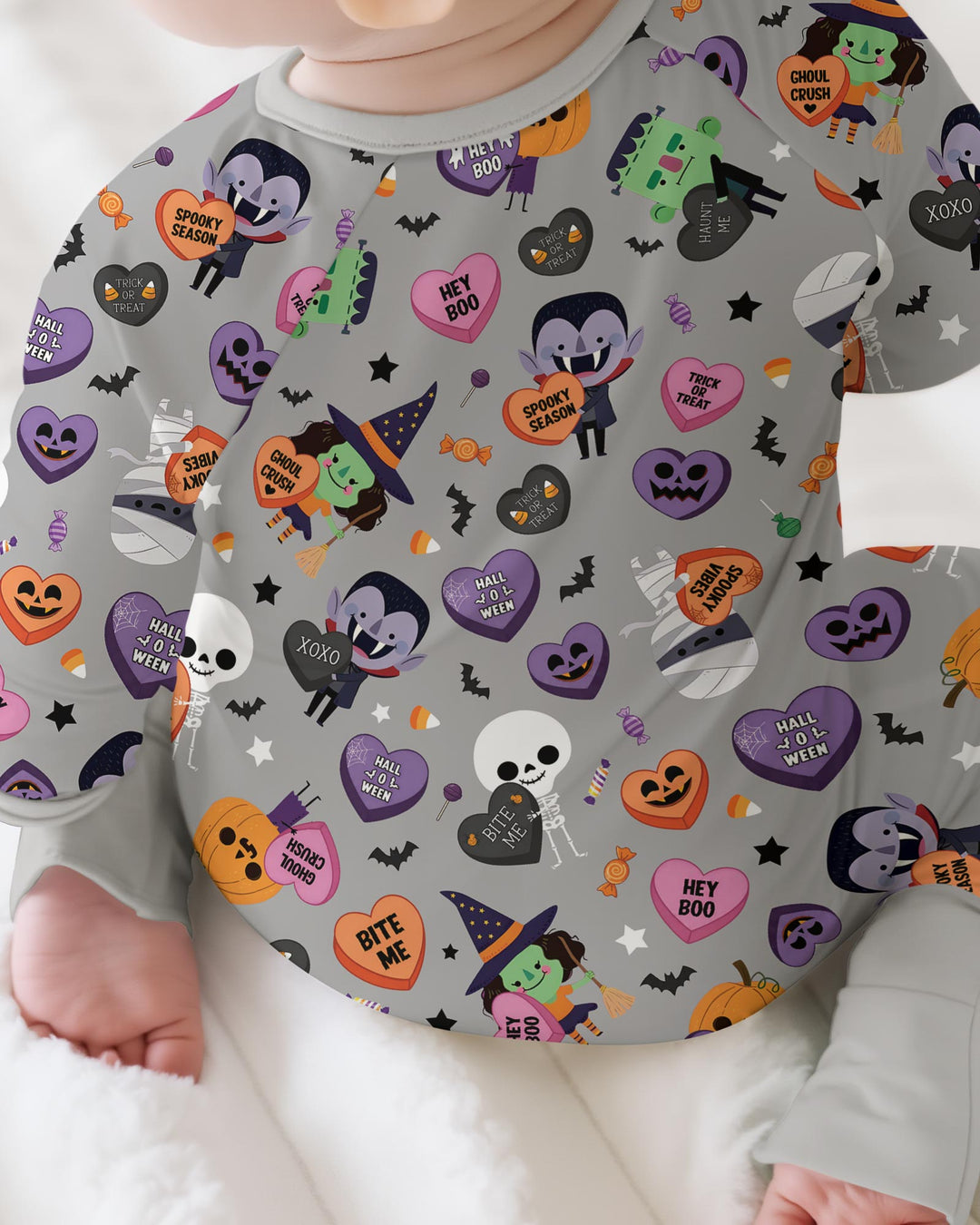 Boo Crew Monster Bamboo Convertible Zippy